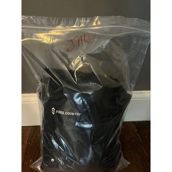 Free country women’s size 1x black fleece jacket coat - Picture 5 of 5